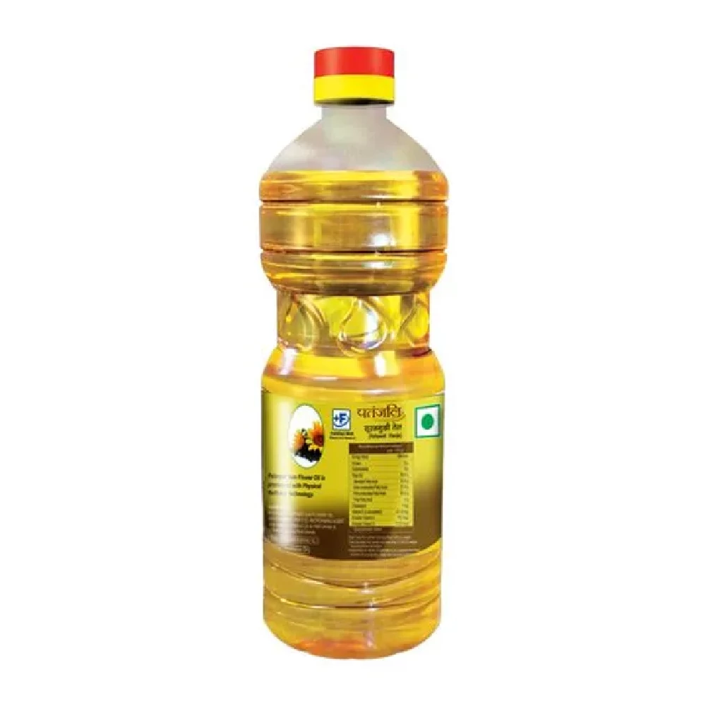 Patanjali Fortified Sunflower Oil, 1 L Bottle-2.webp